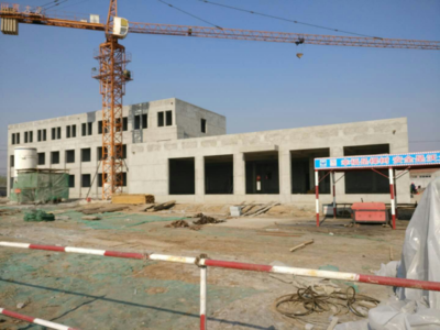 陳莊鎮付窩小學樓房建設主體工程勝利竣工